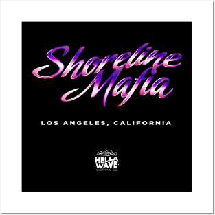 Shoreline Mafia Wavy Script Posters and Art